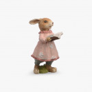 Статуэтка Кролик-девочка читающая