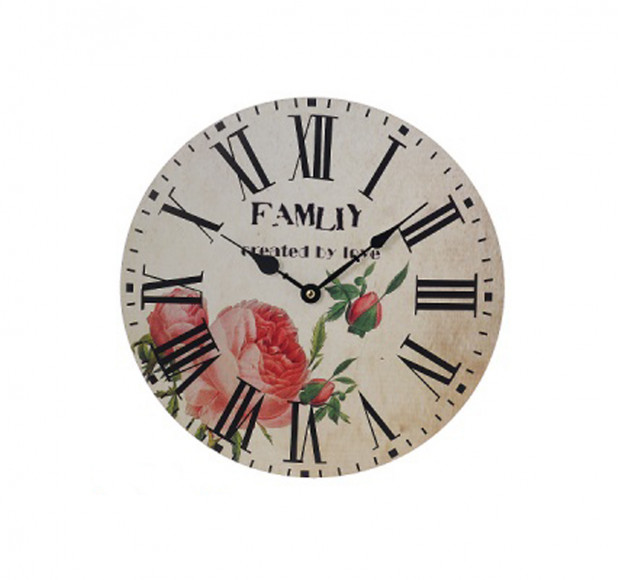 Часы настенные Семейный букет