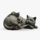Статуэтка Кошка с котятами-малышами