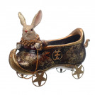 Статуэтка Кролик-бонбоньерка на колесиках