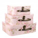 Набор подарочных коробок Розовый чемоданчик