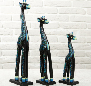 Набор статуэток Жирафы (3 шт)