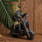 Статуэтка Абориген на мотоцикле с ребенком