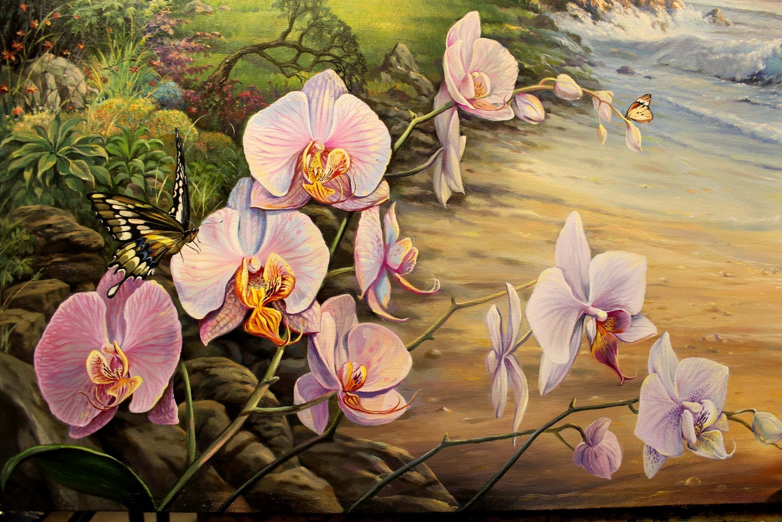 Рисунок с орхидеей